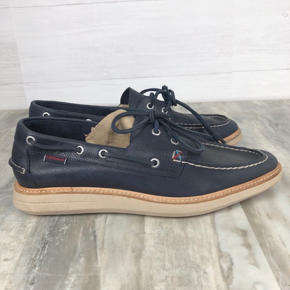 Sebago Smyth Two Eye Oxford Leather Boat Shoes - Picture 2 of 7
